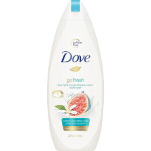 Dove Shower Gel 650ml-Blue Fig Orange Blossom  جميع الانواع