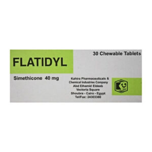 Flatidyl 40mg 30 Chew Tab