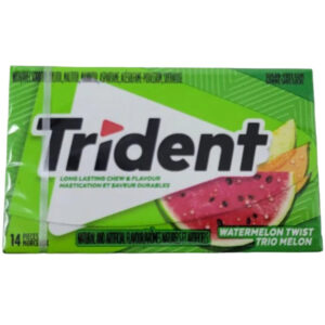 Trident Watermelon Twist S/F Stick Gum 14 Pcs N..AC 26/4/2026
