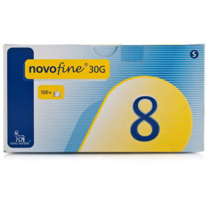 NovoFine 30 G 8mm Needles 100 pcs