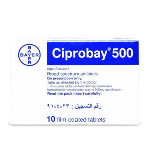 Ciprobay 500mg 10 Tab