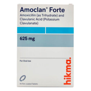 Amoclan Fort 625mg 15 Tab $Temp.8