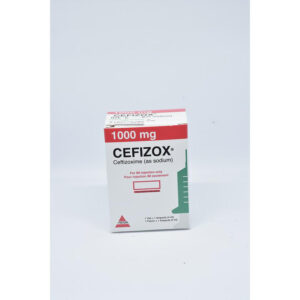 N..A 21/7/2024 Cefizox inj 1g IM 1vial Del