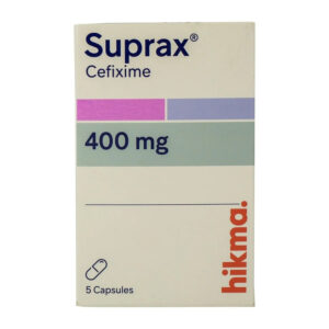 Suprax 400mg 5 Cap $Temp.8