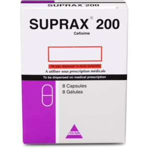Suprax 200mg 8 Cap