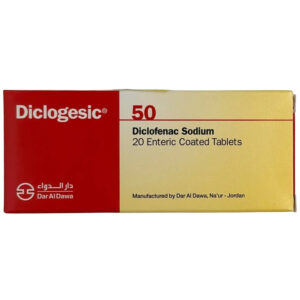Diclogesic 50mg 20 Tab $Temp.12