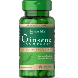 Puritans Pride Ginseng With Royal Jelly 50 Cap