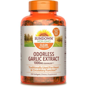 N..A 5/3/2026 Sundown Odorless Garlic 1000mg 250 Cap