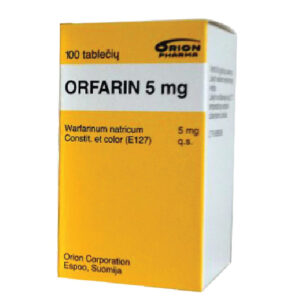 Orfarin 5mg 100 Tab