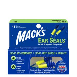 Macks Silicon  Ear Seals Ear Plugs 1 Pair