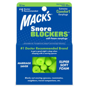Macks Snore Blockers Ear Plug 12 Pair N..AC 14/6/2026