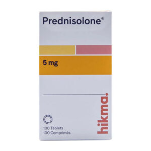 Prednisolone 5mg 100 Tab