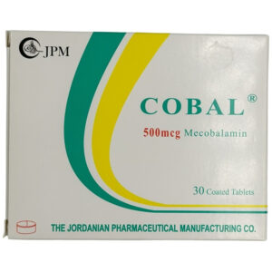 Cobal  500 Mcg 30 Tab