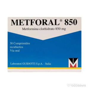 Metforal 850mg 30 Tab