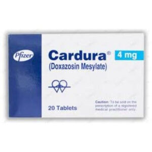 Cardura 4mg 20 Tab