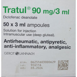 Tratul 90mg 50 Inj Amp H.P