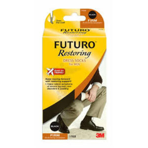 Futuro Restoring Dress Socks For Men Firm (M) 71035-Brown