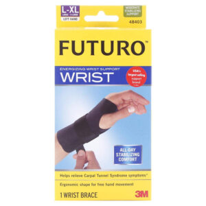Futuro Classic Energizing Wrist Support L-XL Left Hand 48403 Del