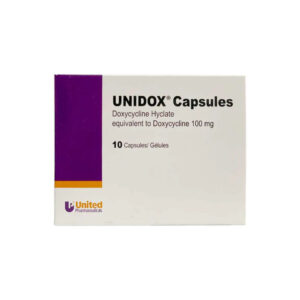 Unidox 100mg 10 Cap $Temp.8