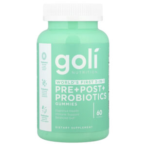 Goli Pre+Post+Probiotics 60 Gummies