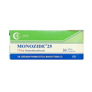 N..A 8/9/2025  Monozide 25mg 30 Tab