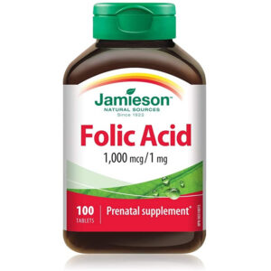 Jamieson Folic Acid 1mg 100 Tab