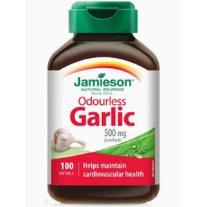 Jamieson Odourless Garlic 500mg 100 Cap