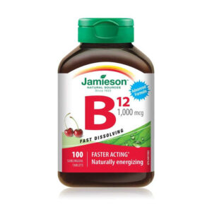 Jamieson Vit B12 1000mcg 100 Sublingual Tab
