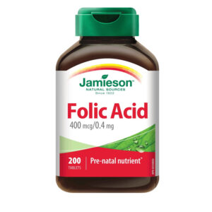 Jamieson Folic Acid 400 Mcg 200 Tab