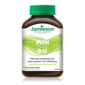 Jamieson Iron Plus B12 45 Chew Tab