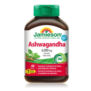 Jamieson Ashwagandha 6000mg 60 Cap