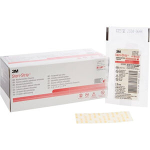 3M Steri Strip Skin Closures 1/4 ×3 Inch 50 Pcs