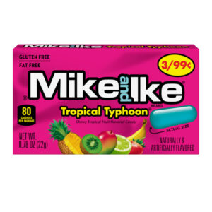 Mike & Ike Tropical Typhoon G/F Chewy Candy 22g