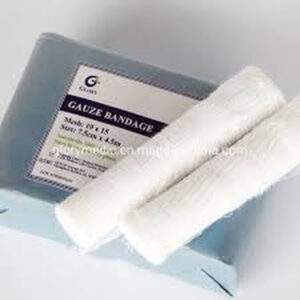 Gauze Roll  Bandage 3 inch - 7.5cm 12 Pcs