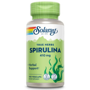 Solaray Spirulina 410mg 100 Cap $Temp.8-3