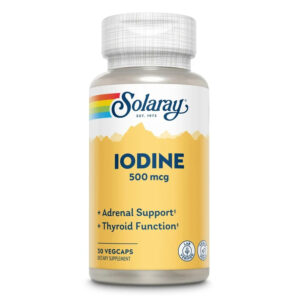Solaray Iodine 500mcg 30 Cap