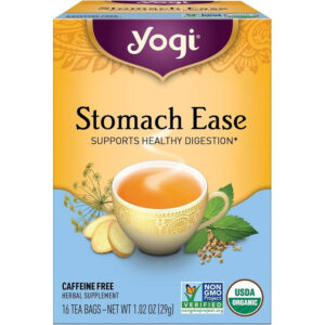 Yogi Stomach Ease Decaf Herbal Drink 16 Bags