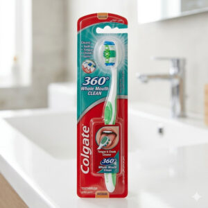 Colgate 360 Whole Mouth (Tongue) Clean T/B N..AC 9/2/2026 جميع الانواع