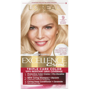 Loreal Excellence Hair Color Shade 9 -->All