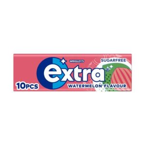 Extra Watermelon S/F Gum Pellets 10 Pcs
