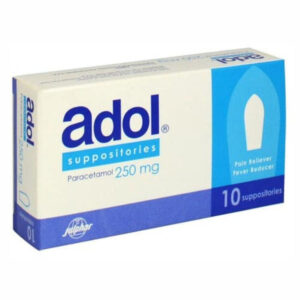 Adol 250mg 10 Supp