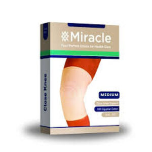 Miracle Close Knee Support (L) 0021-White