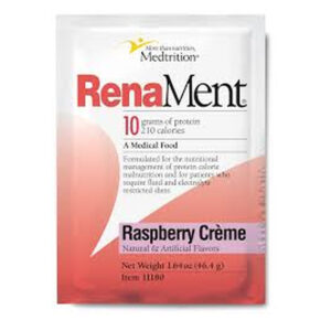 N.A11/6/2026 Renament Raspberry Creme Protein Powder 46.4g