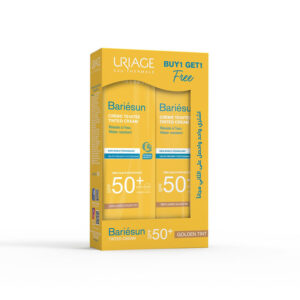 Offer Uriage Bariesun Sunblock Spf 50+ Fair Tinted Cream Claire 50ml 2 Pcs Special Price^^1