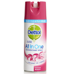 Dettol All In One (Orchard Blossom) Disinfectant Surface Spray 400 ml - Pink