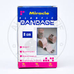 Miracle Elastic Crepe Bandage - 8 cm