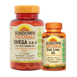 Offer Sundown Triple Omega 60Cap + Cod Liver Oil 100Tab Special Price ^^1
