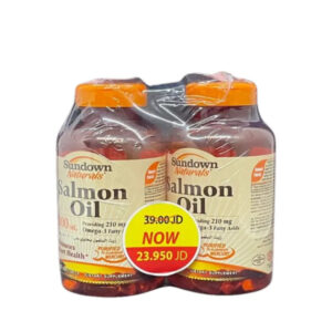 Offer Sundown Salmon Oil 1000mg 120 Cap 2 Pcs Special Price ^^1
