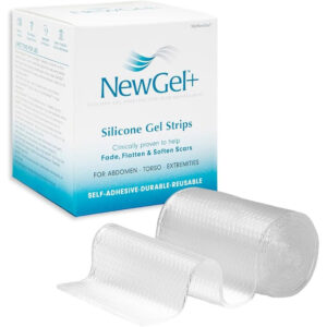 NewGel+ Silicone Gel Anti Scar Abdomen Strip 5.1*6 cm