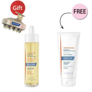 Offer Ducray Anti Hair Loss (Creastim Reactive Lotion 60ml +Anaphase + Shampoo 200ml  Free) ^^1N..AC 23/4/2026
